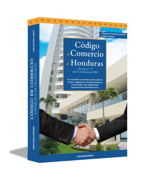 Libro Impreso – CÓDIGO DE COMERCIO DE HONDURAS
