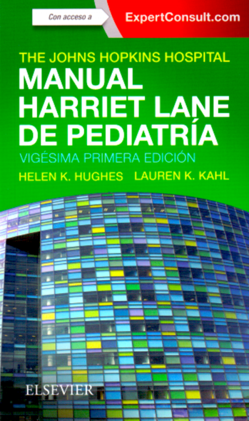 Libro Impreso.Manual Harriet Lane de Pediatría 21 edición