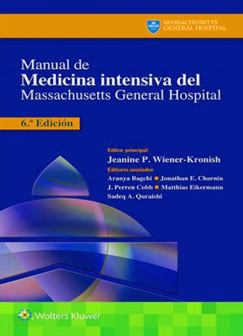 Libro Impreso Manual de Medicina Intensiva del Massachusetts General Hospital 6ta edición