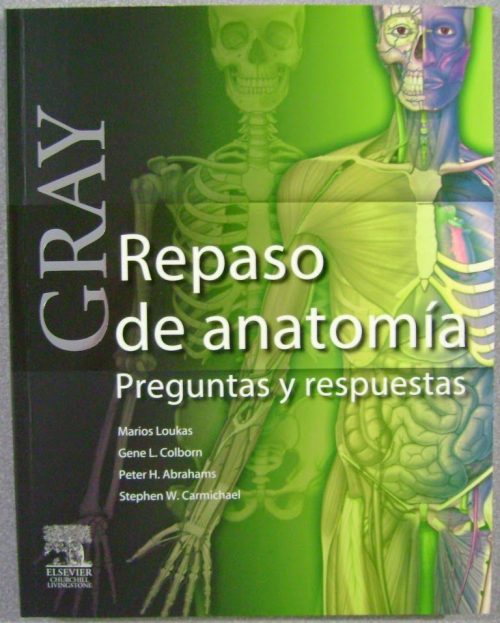 Libro Impreso Oferta Especial Gray: Repaso De Anatomía: Preguntas Y Respuestas (Se puede traer en Enero)