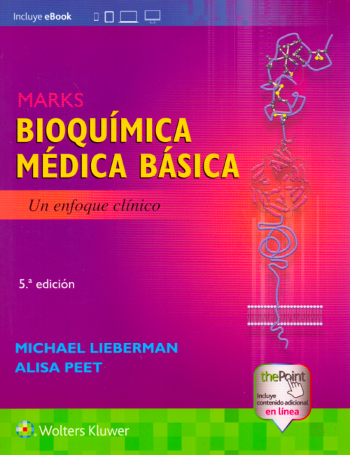 Libro Impreso. Marks. Bioquímica médica básica Lieberman. Michael 5 edición