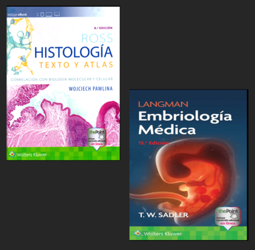 Paquete Embriologia Langman+Histologia Ross (UJMD)
