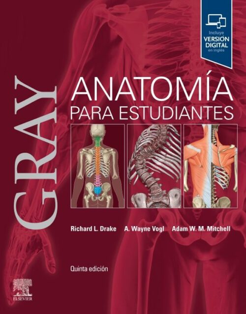 Libro Impreso Novedad Gray. Anatomía para Estudiantes 5 edición